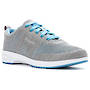 Propet Washable Walker Evolution Blue and Light Grey Walking Shoe WCS012M in a WD and 2E width