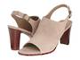 Walking Cradle Elite Gwen Taupe Nubuck High Heel in a W and WW Width