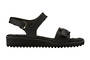 Walking Cradle Halle Black Sandal in a W and WW Width