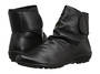 Walking Cradle Harlow black flat ankle boot in a WW Width