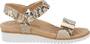 Walking Cradle Hustle Beige and White Sandal in a W and WW Width