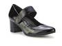 Walking Cradle Jackie-2 Black Mary Jane High Heel in a W and a WW width