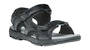 Propet Arlo Black Sandal M0049 in a 3E Width