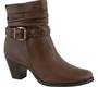 Walking Cradle Rowan Brown Heel Ankle Boot in a W and WW Width