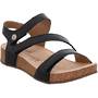 Josef Seibel Tonga 25 Black Womens Sandal