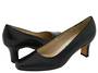 Ros Hommerson Viv/Viva Black Pump Heel in a W and WW Width