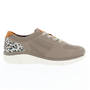 Propet WCA072M Sachi Sand and Leopard print in a WD and 2E