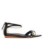 FRANKiE4 ZiGGi Black Sandal