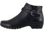 Walking Cradle Eleanor Black Ankle Boot in a W and a WW Width