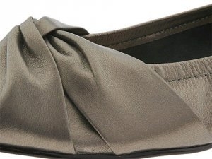 Hard Rock pewter wide fitting dress flats at Shoe Talk NZ